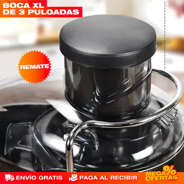 NutriPress 800W™ – Extractor de Jugos 3 en 1