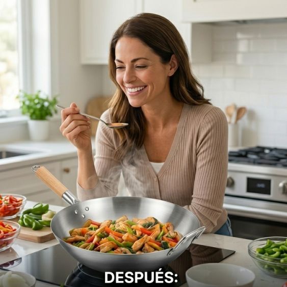 AceroChef™ con el sarten WOK PAGA 1 Y LLEVA DOS