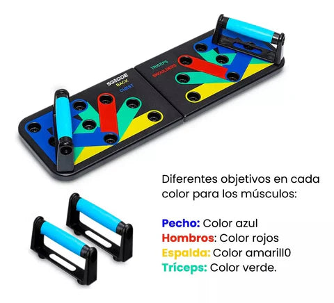 Tabla Push Up Flexiones CoreMaster™