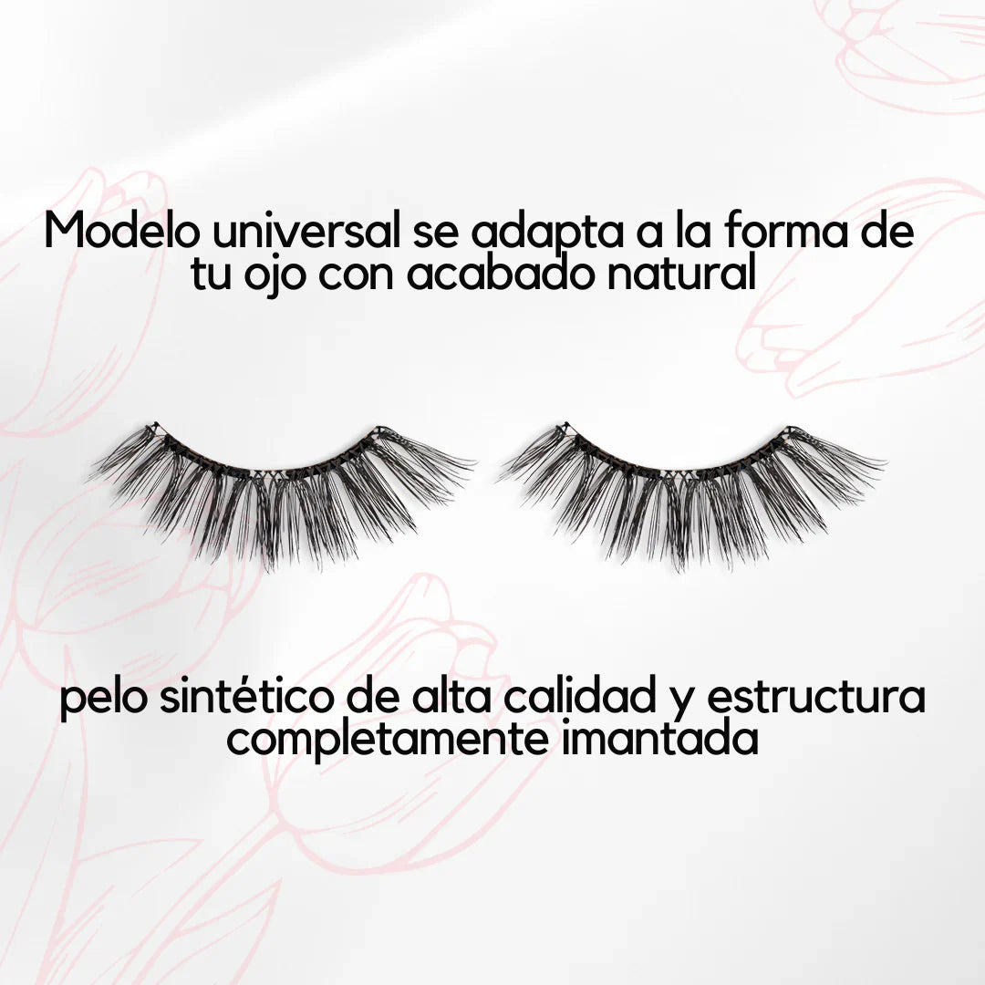 MagnaPro™ – Pestañas Magnéticas 2x1, Resalta Tu Mirada en Segundos