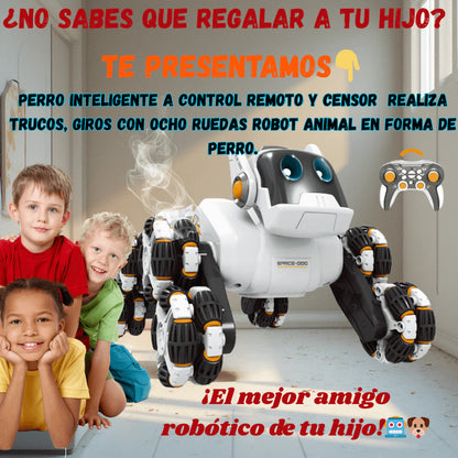 Perro Robot 2.4G™ acrobático con control remoto