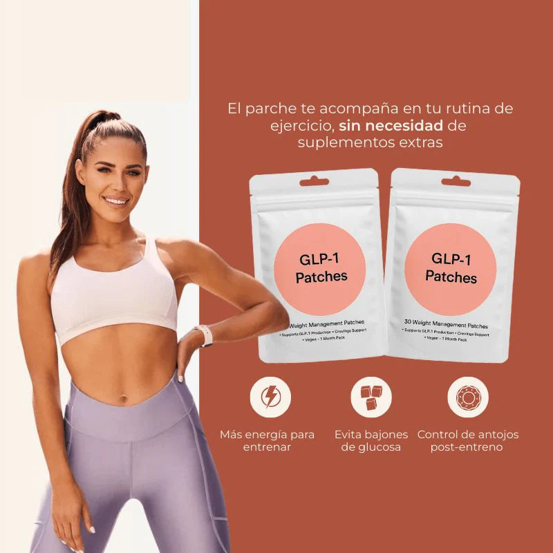 PARCHES GLP-1(3x1) quema grasa mientras descansas