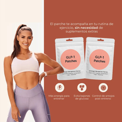 PARCHES GLP-1(3x1) quema grasa mientras descansas