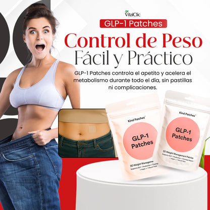 PARCHES GLP-1(3x1) quema grasa mientras descansas