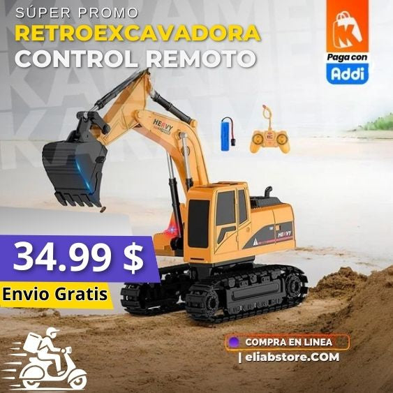 ExcavaMax RC™ — La excavadora favorita de niños y adultos