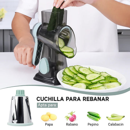 RallaPro™ Picador & Rallador 3en1 Cuchilla en acero inoxidable