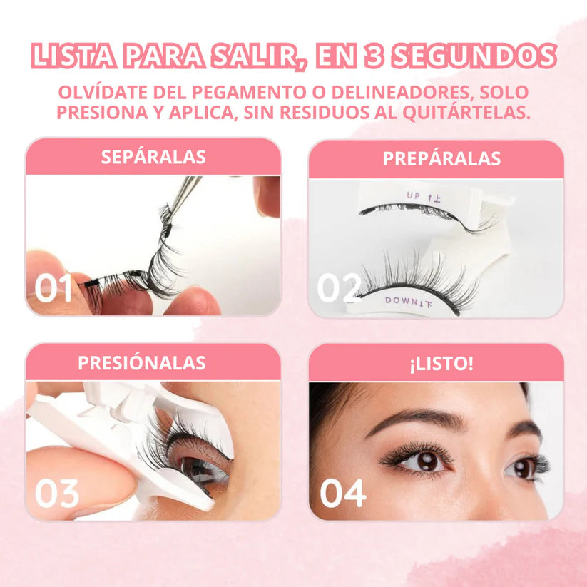 MagnaPro™ – Pestañas Magnéticas 2x1, Resalta Tu Mirada en Segundos