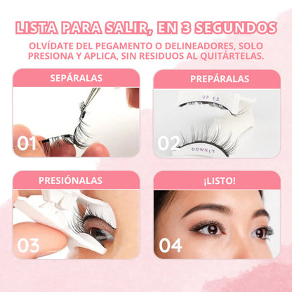 MagnaPro™ – Pestañas Magnéticas 2x1, Resalta Tu Mirada en Segundos