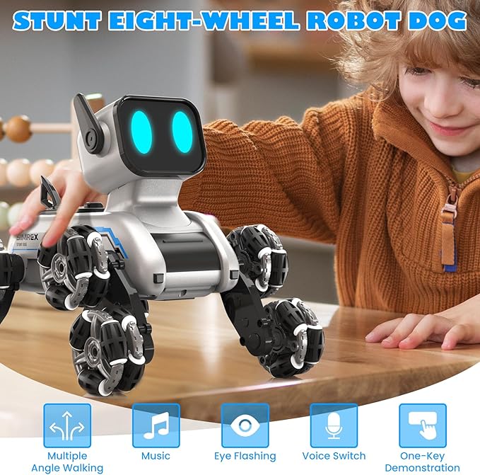Perro Robot 2.4G™ acrobático con control remoto
