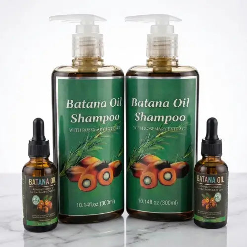 BatanaBoost™ |Pack 2 Shampoo Batana(300ml c/u) + 2 Aceite GRATIS