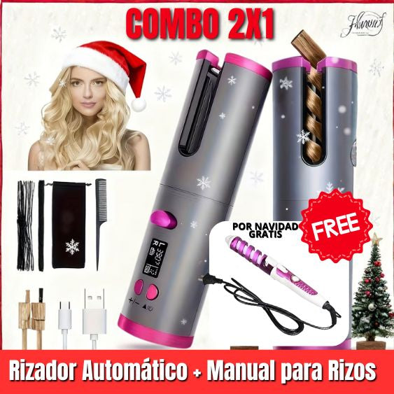 Combo RizoDuo™: un rizador que hace todo… y otro que te salva a última hora