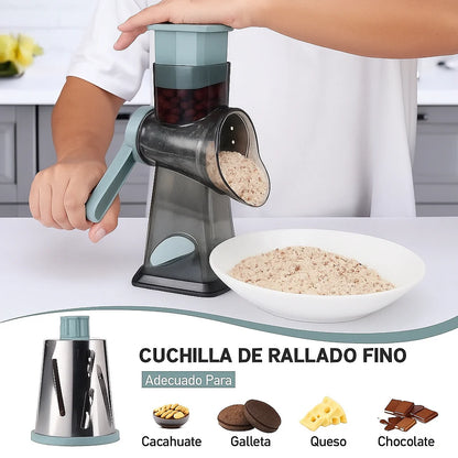 RallaPro™ Picador & Rallador 3en1 Cuchilla en acero inoxidable