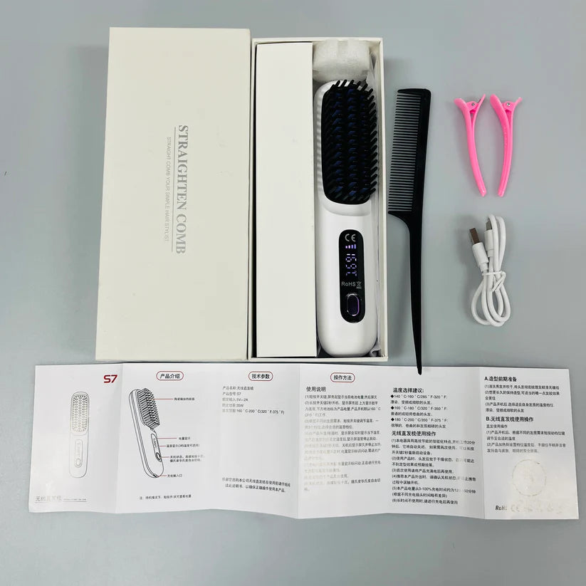 Cepillo Alisador inalambrico SleekWave™