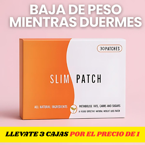 PARCHES GLP-1(3x1) quema grasa mientras descansas